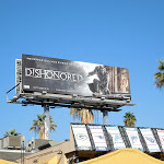 Dishonored video game billboard