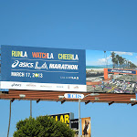 Asics LA Marathon 2013 billboard