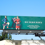 Burberry Beckham Spring 2013 billboard