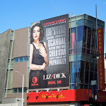 Liz Dick billboard Madame Tussauds Hollywood