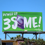 Power Up 3Some condom billboard