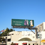 Burberry SS 2013 billboard Sunset Strip