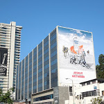 Giant Absolut Greyhound billboard Sunset Boulevard