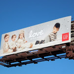 Love at first sight Baby Gap billboard